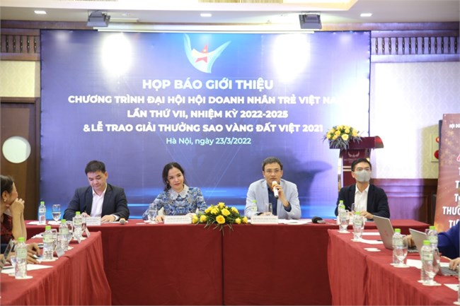 Từ ngày 30-31/3 diễn ra Đại hội Hội doanh nhân trẻ Việt Nam lần thứ 7